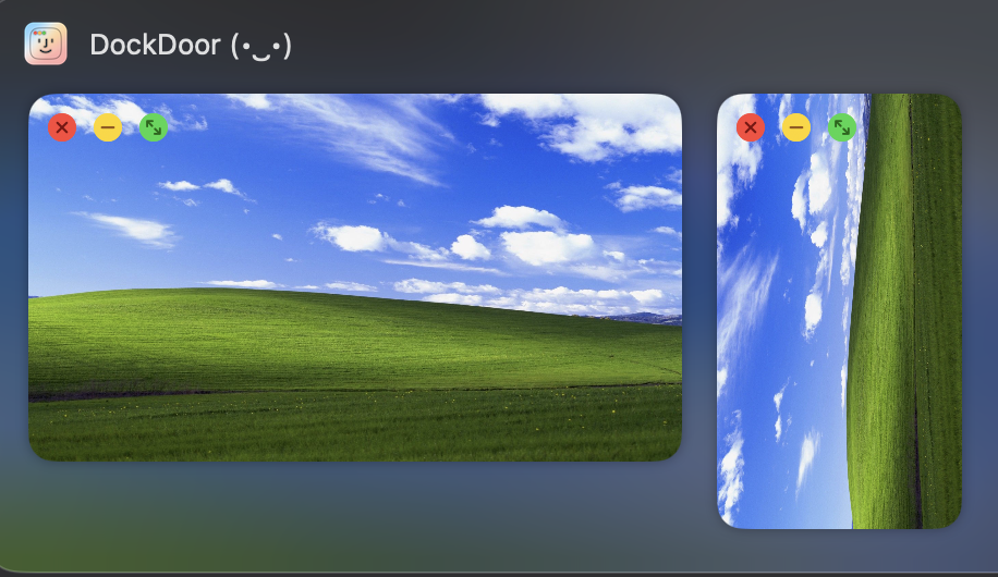 Dock preview layout 2